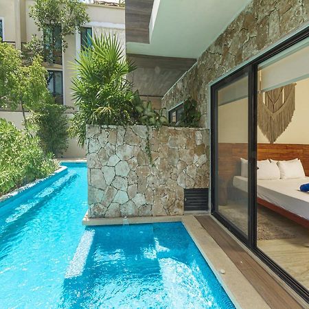 Paramar Ve 005 New Swim Up With Private Jacuzzi Tulum Pueblo Buitenkant foto