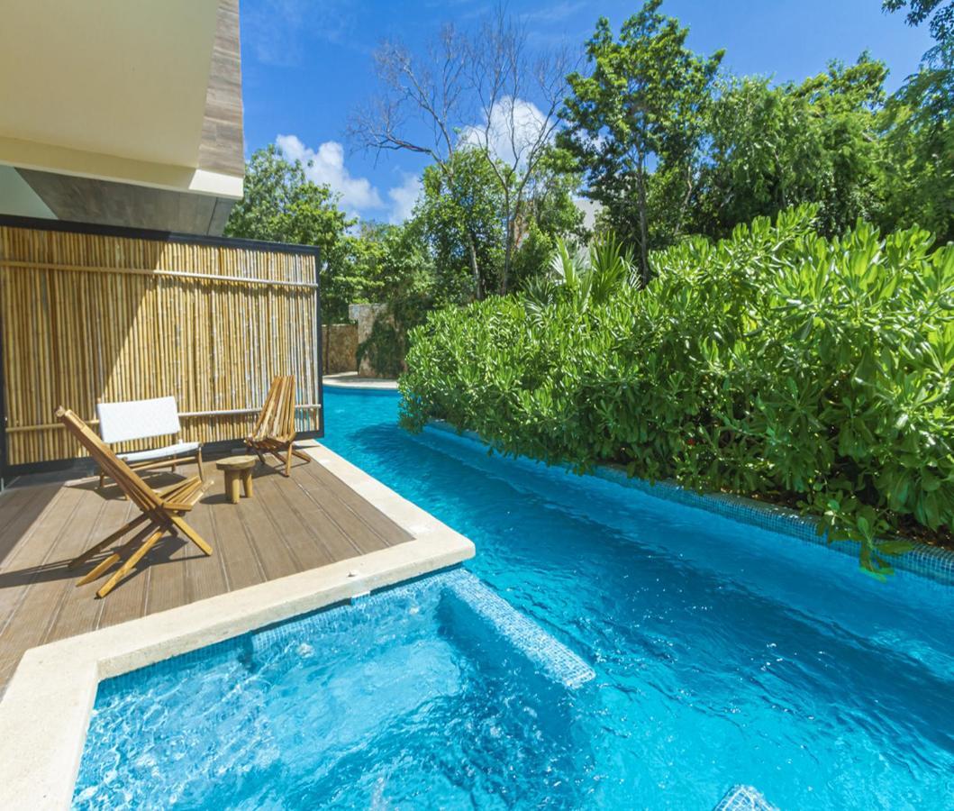 Paramar Ve 005 New Swim Up With Private Jacuzzi Tulum Pueblo Buitenkant foto