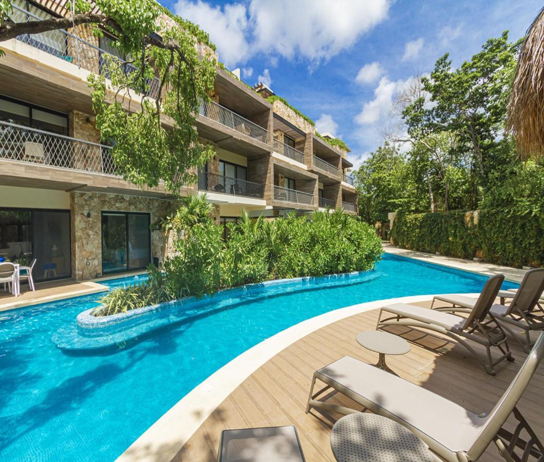 Paramar Ve 005 New Swim Up With Private Jacuzzi Tulum Pueblo Buitenkant foto