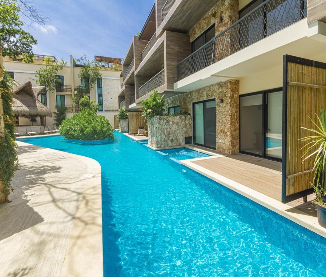 Paramar Ve 005 New Swim Up With Private Jacuzzi Tulum Pueblo Buitenkant foto