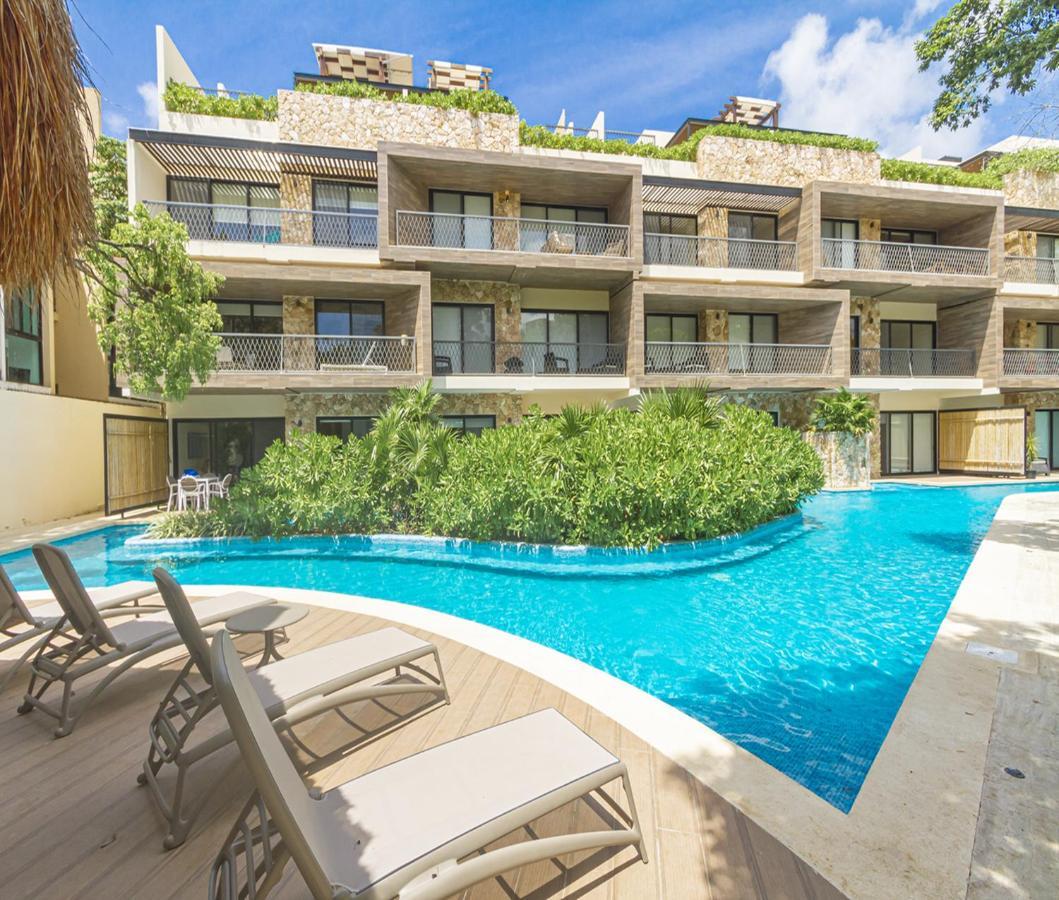 Paramar Ve 005 New Swim Up With Private Jacuzzi Tulum Pueblo Buitenkant foto