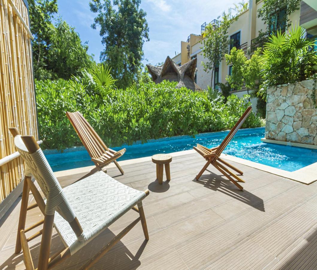 Paramar Ve 005 New Swim Up With Private Jacuzzi Tulum Pueblo Buitenkant foto