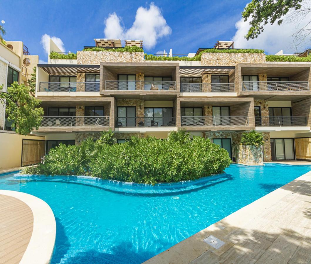 Paramar Ve 005 New Swim Up With Private Jacuzzi Tulum Pueblo Buitenkant foto